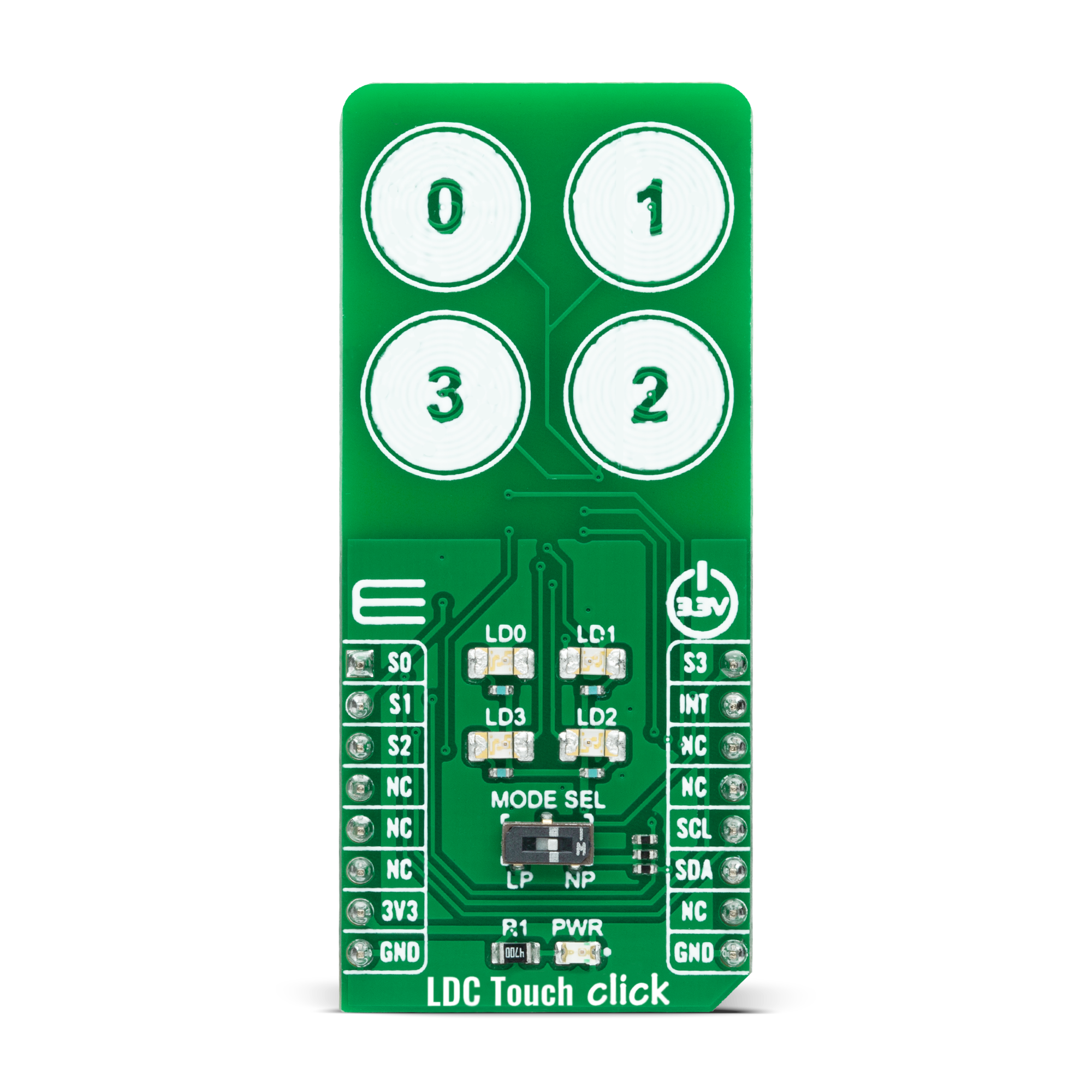 LDC Touch Click top side image