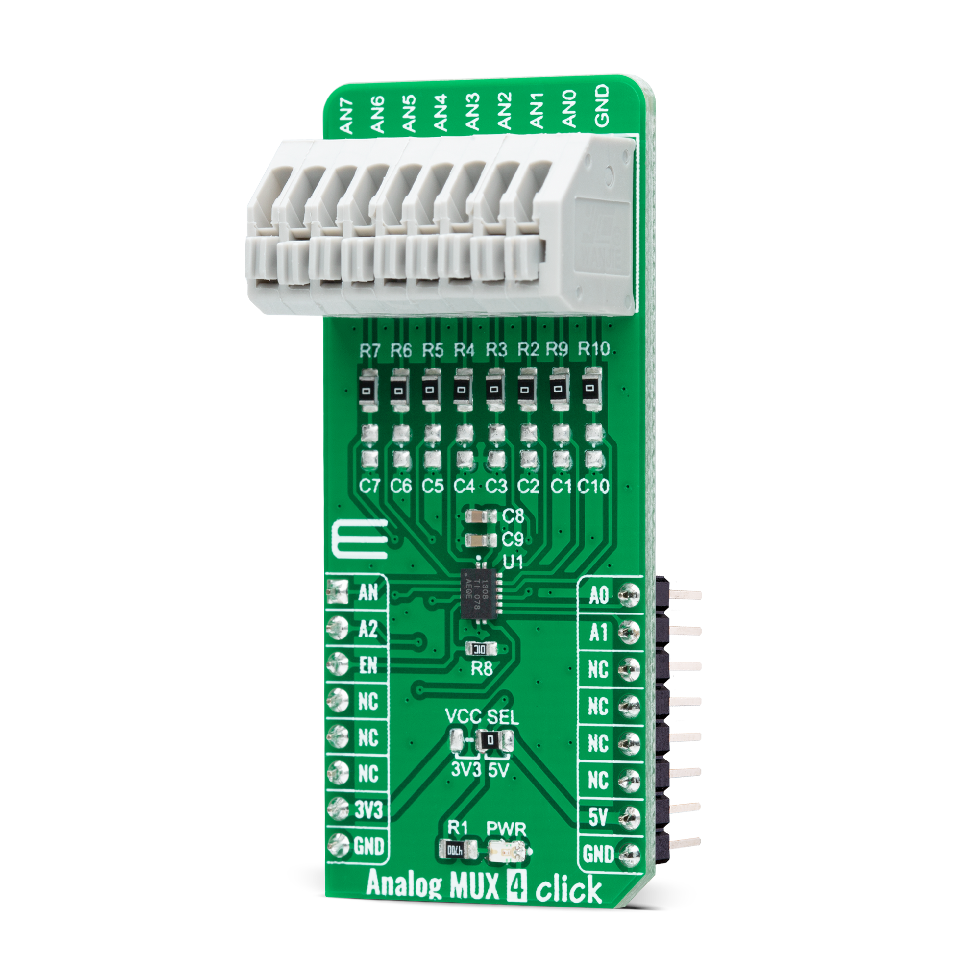 Analog MUX 4 Click lateral side image