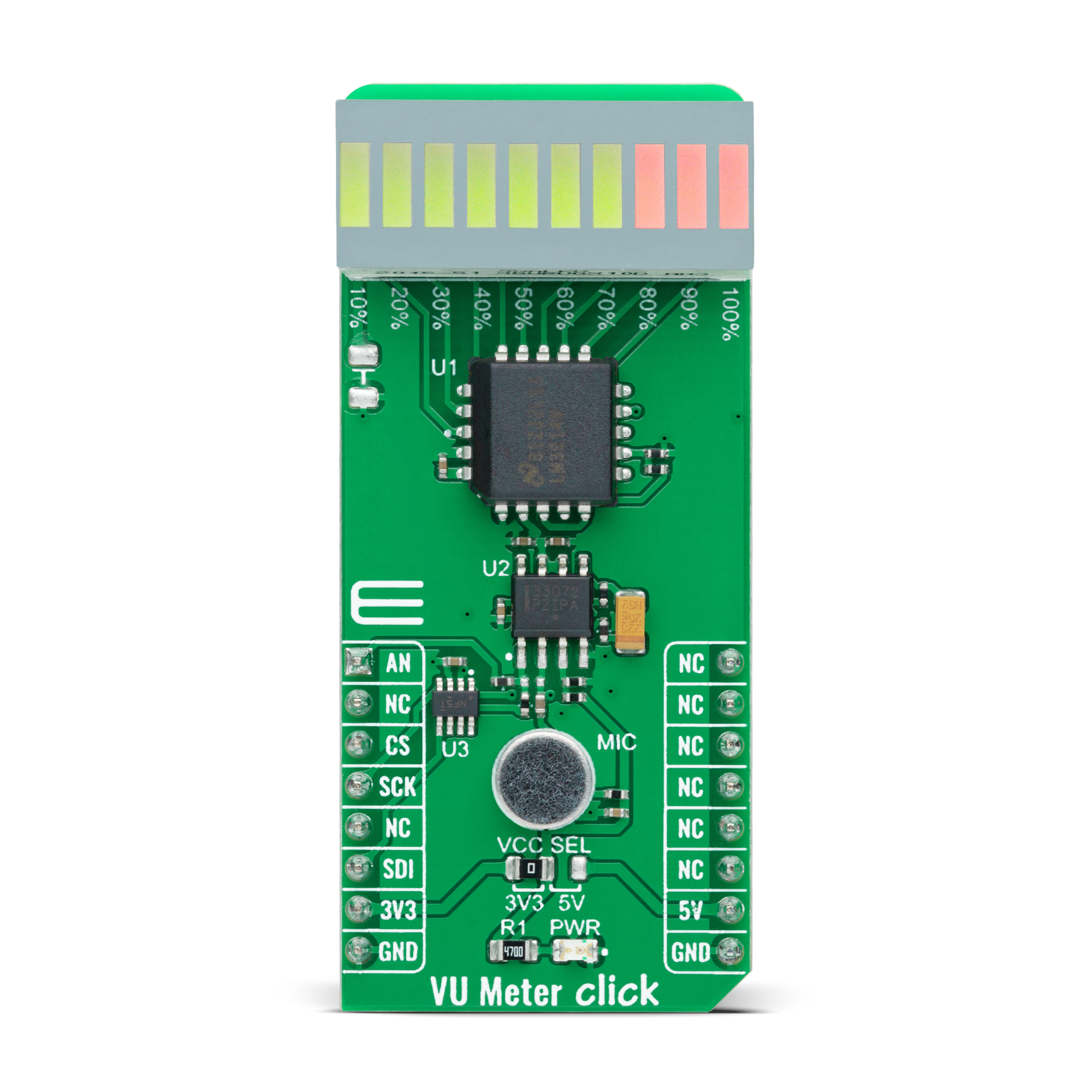 VU Meter Click top side image