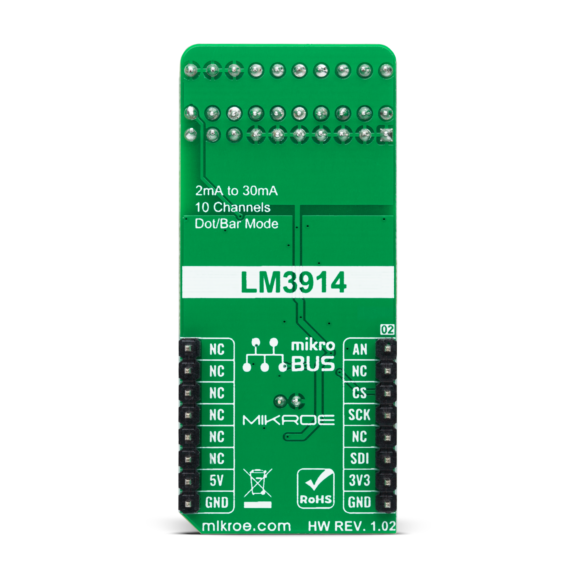 VU Meter Click bottom side image