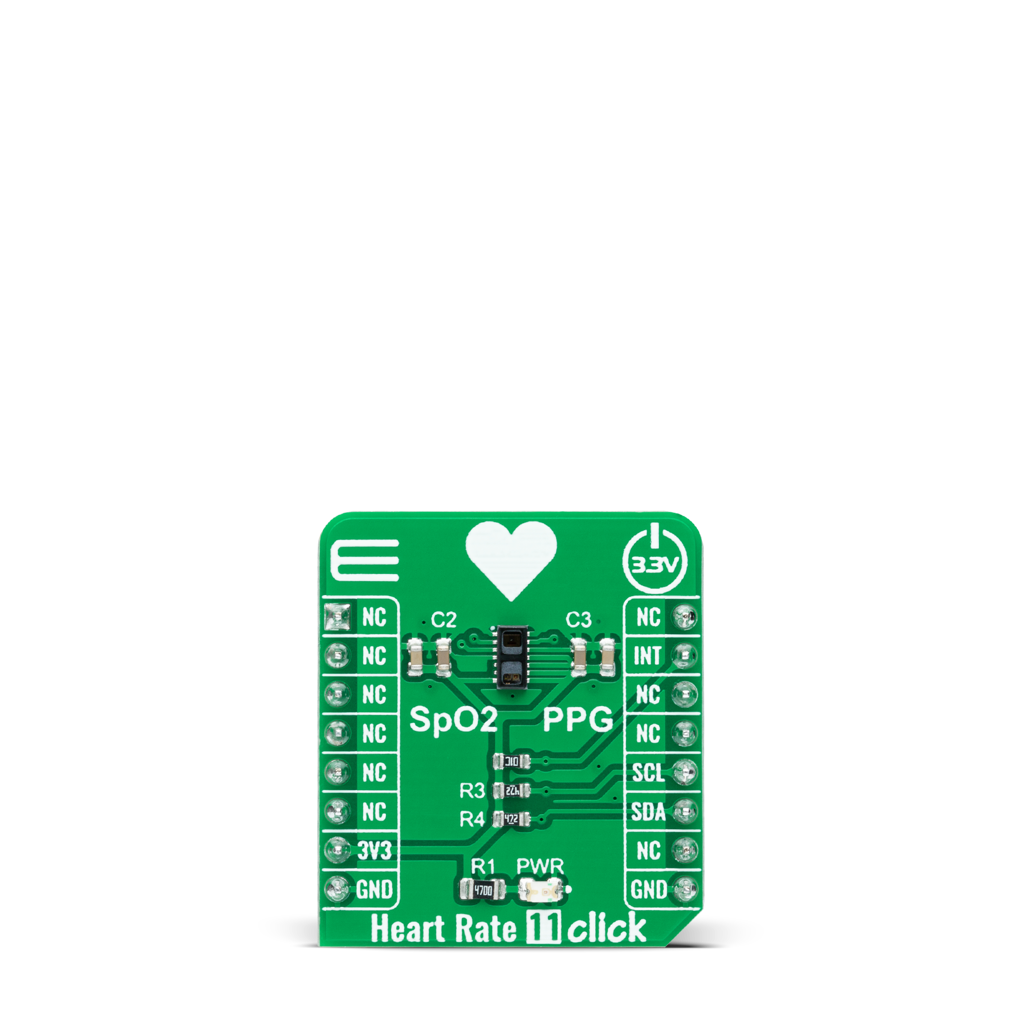 Heart Rate 11 Click top side image