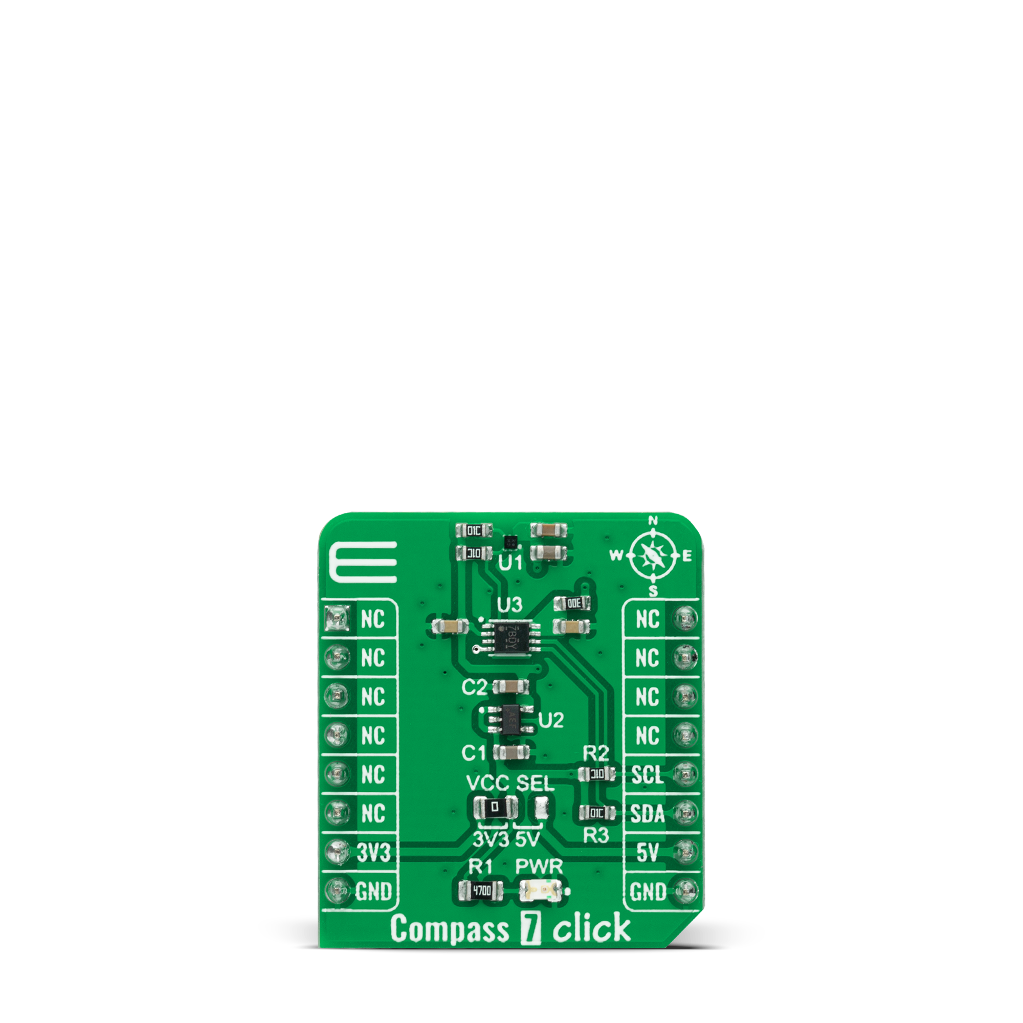 Compass 7 Click top side image