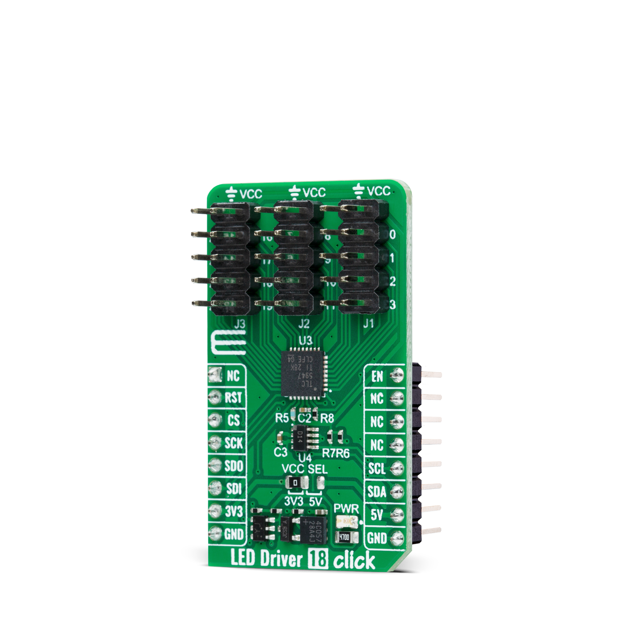 LED Driver 18 Click lateral side image