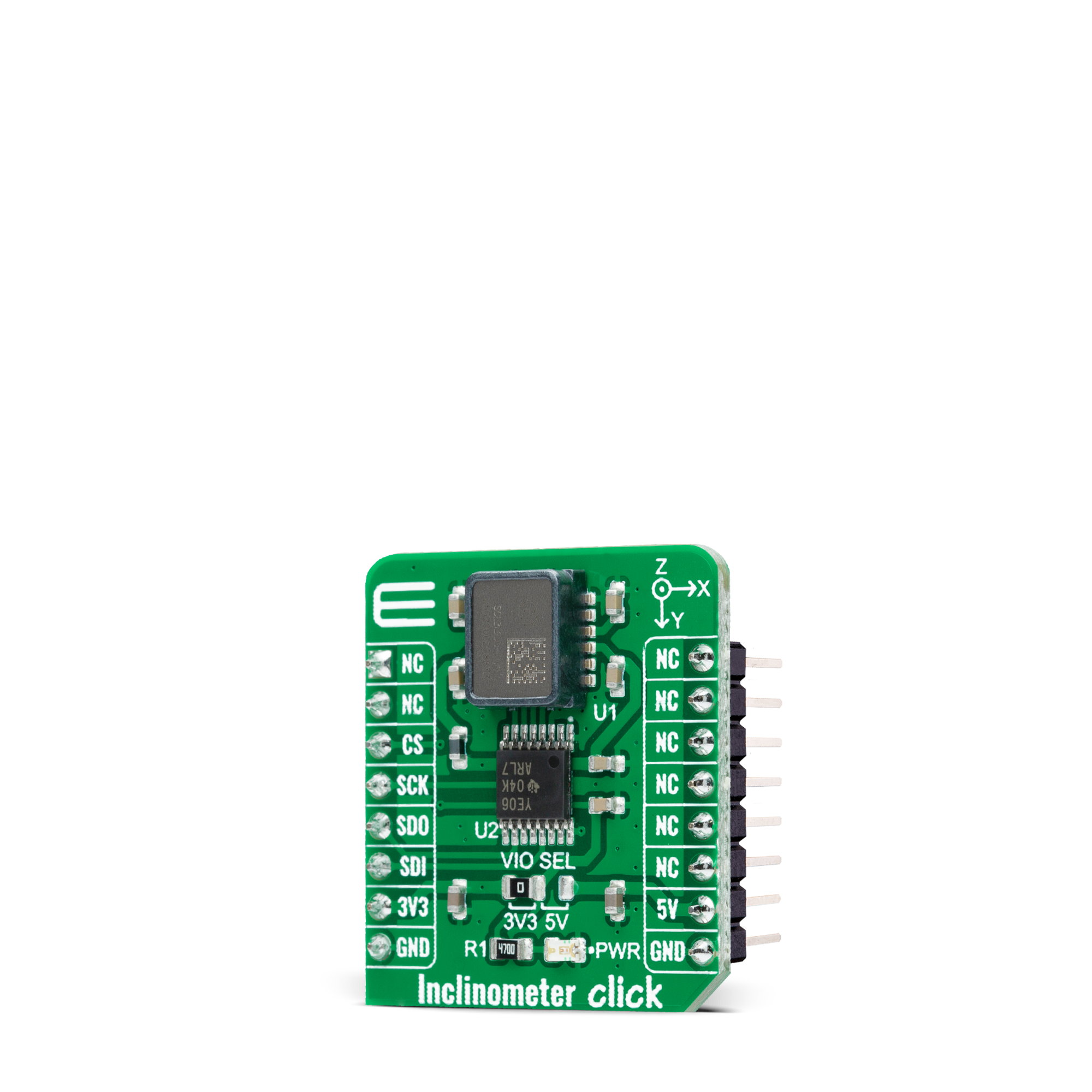 Inclinometer Click lateral side image