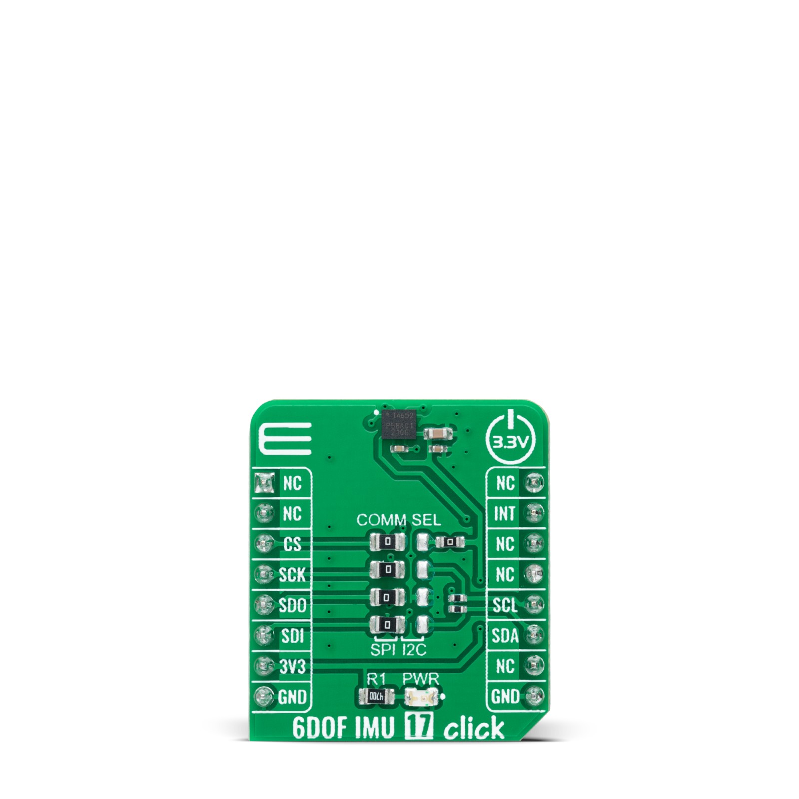 6DOF IMU 17 Click top side image