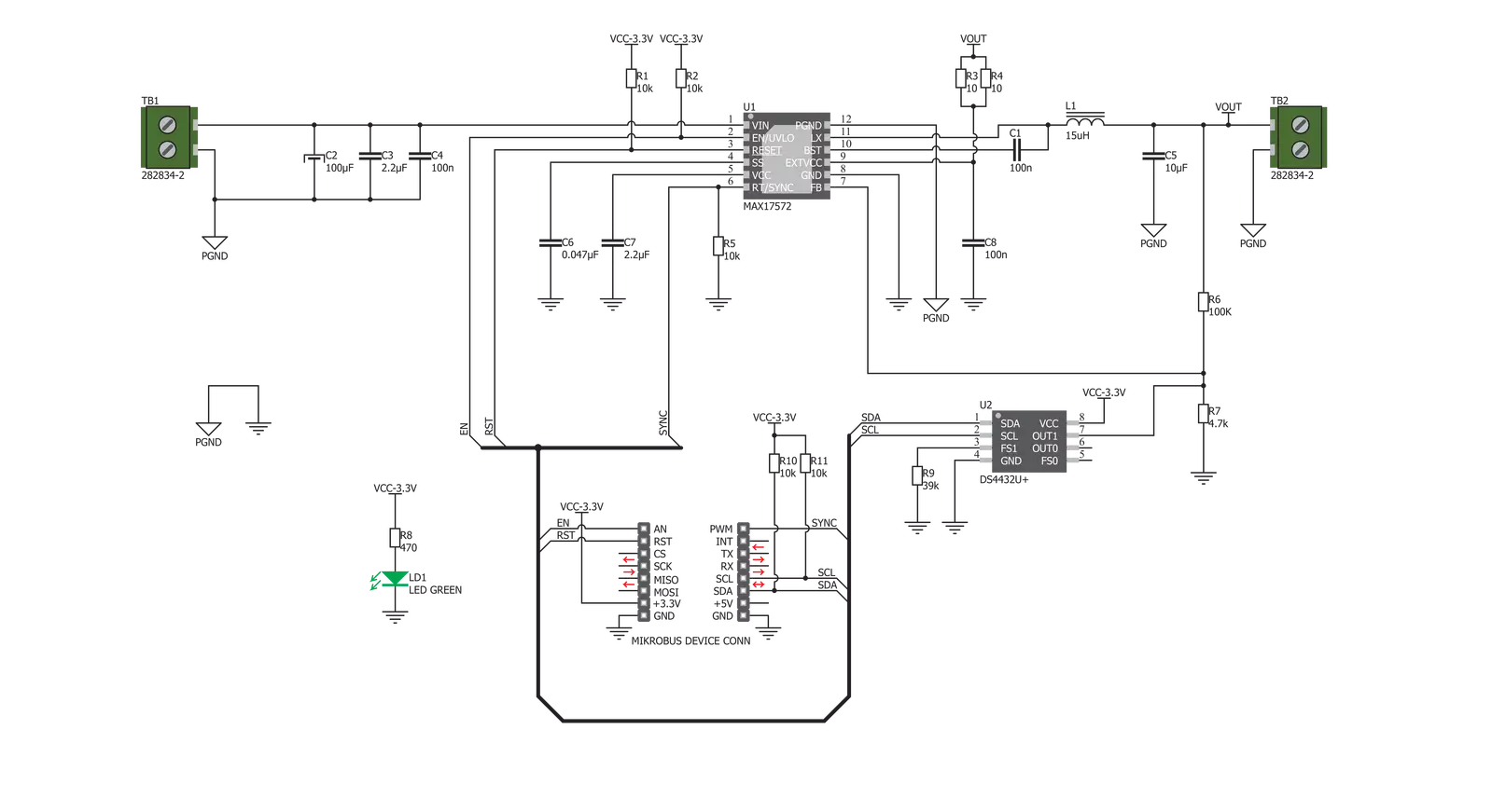 Buck 6 Click Schematic schematic