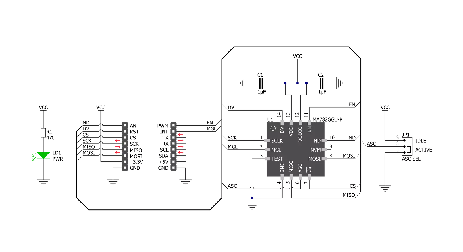 Angle 8 Click Schematic schematic
