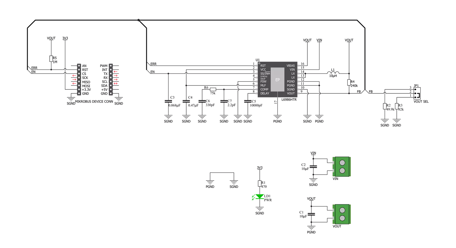 Step Down 2 Click Schematic schematic