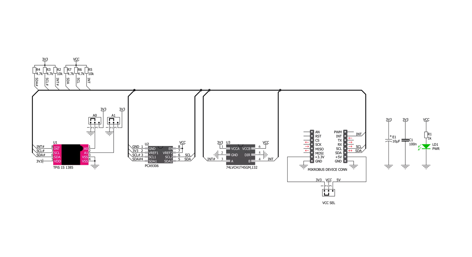 Presence Click Schematic schematic