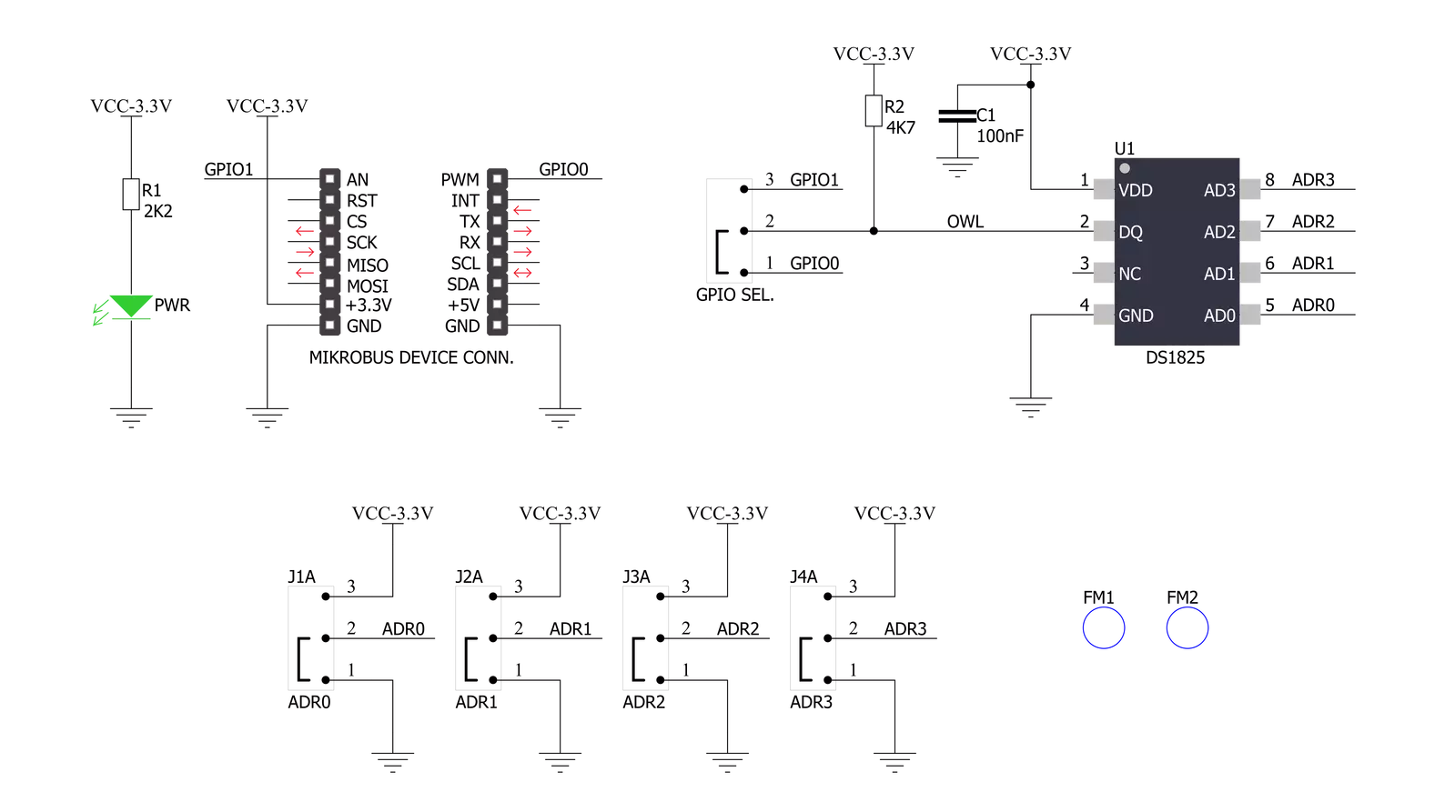 THERMO 2 Click Schematic schematic