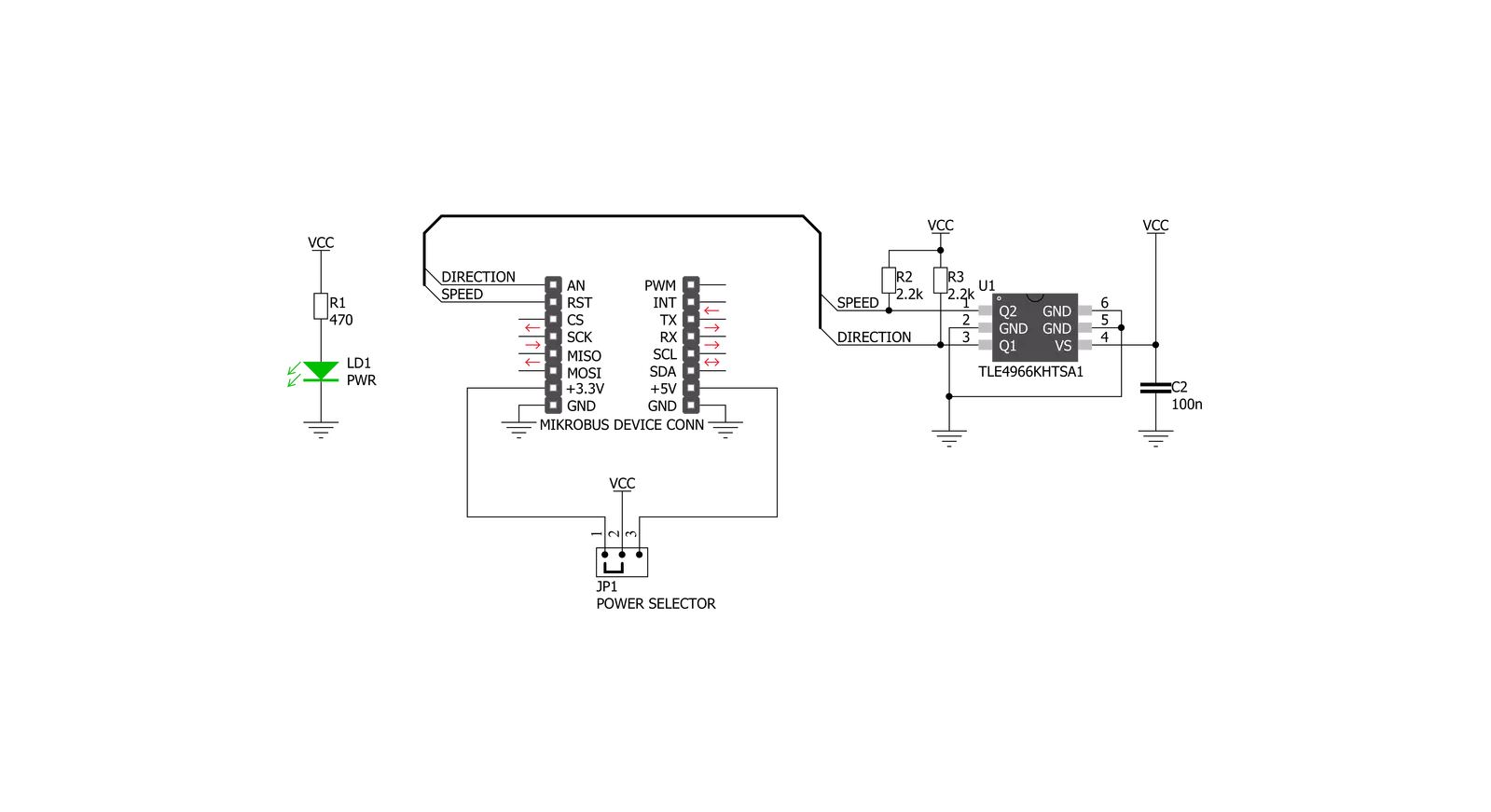 Index Counter Click Schematic schematic
