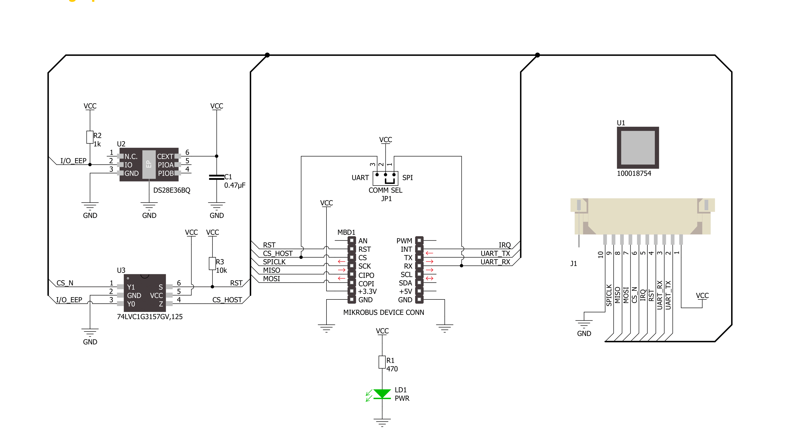 Fingerprint 4 Click Schematic schematic