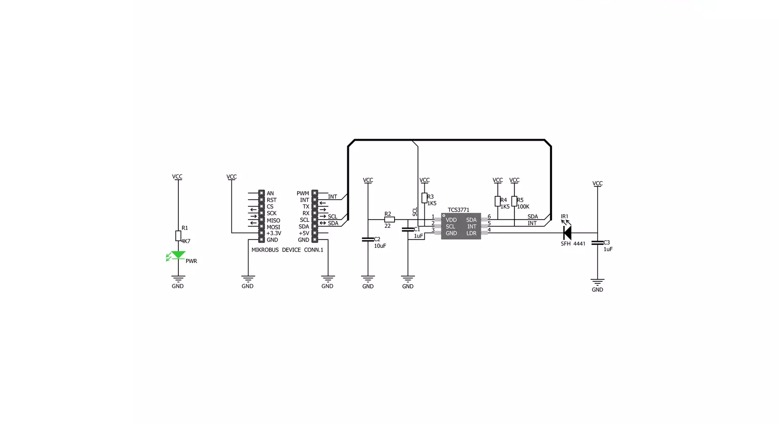 Color 3 Click Schematic schematic