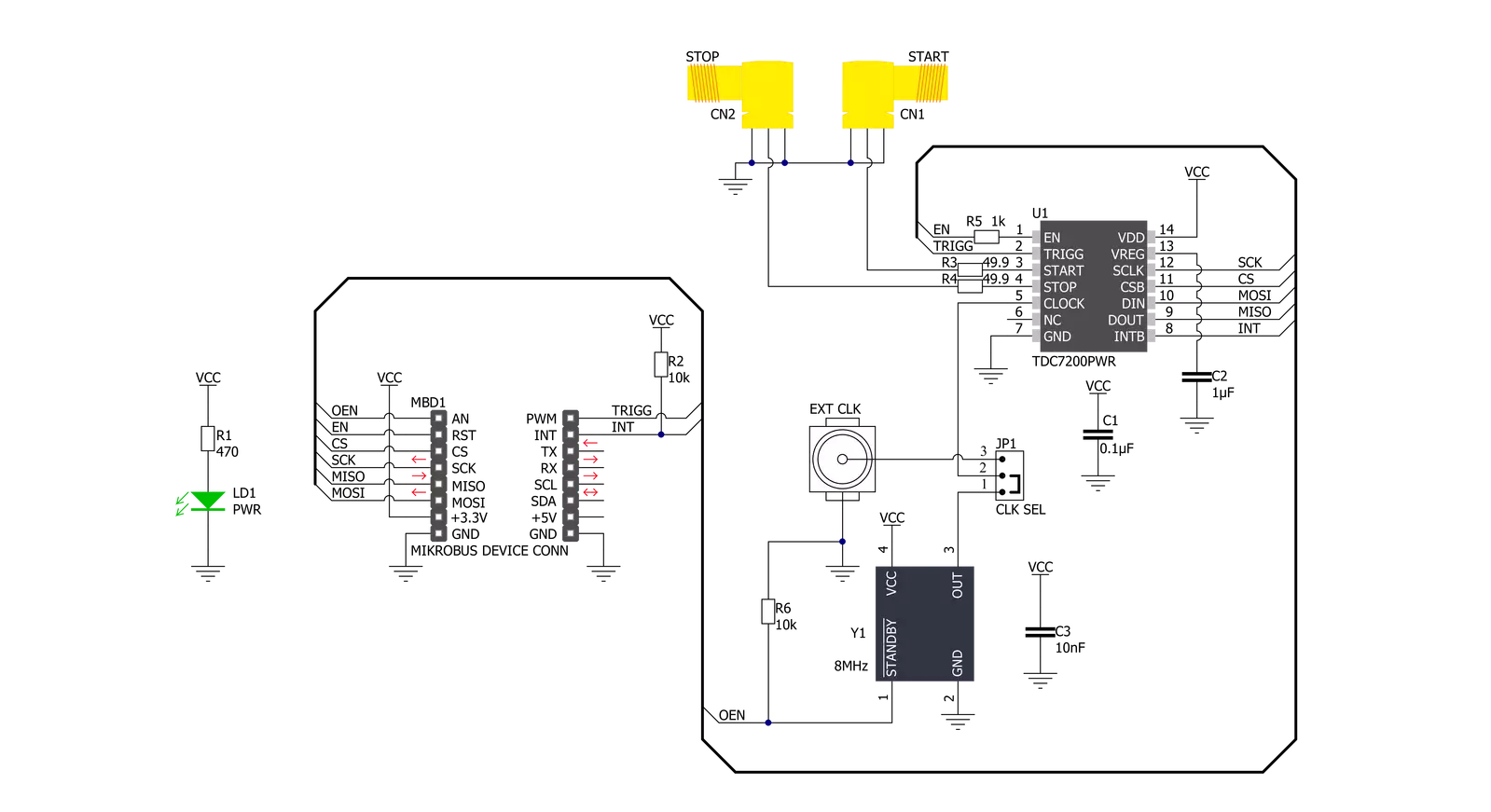 TDC Click Schematic schematic