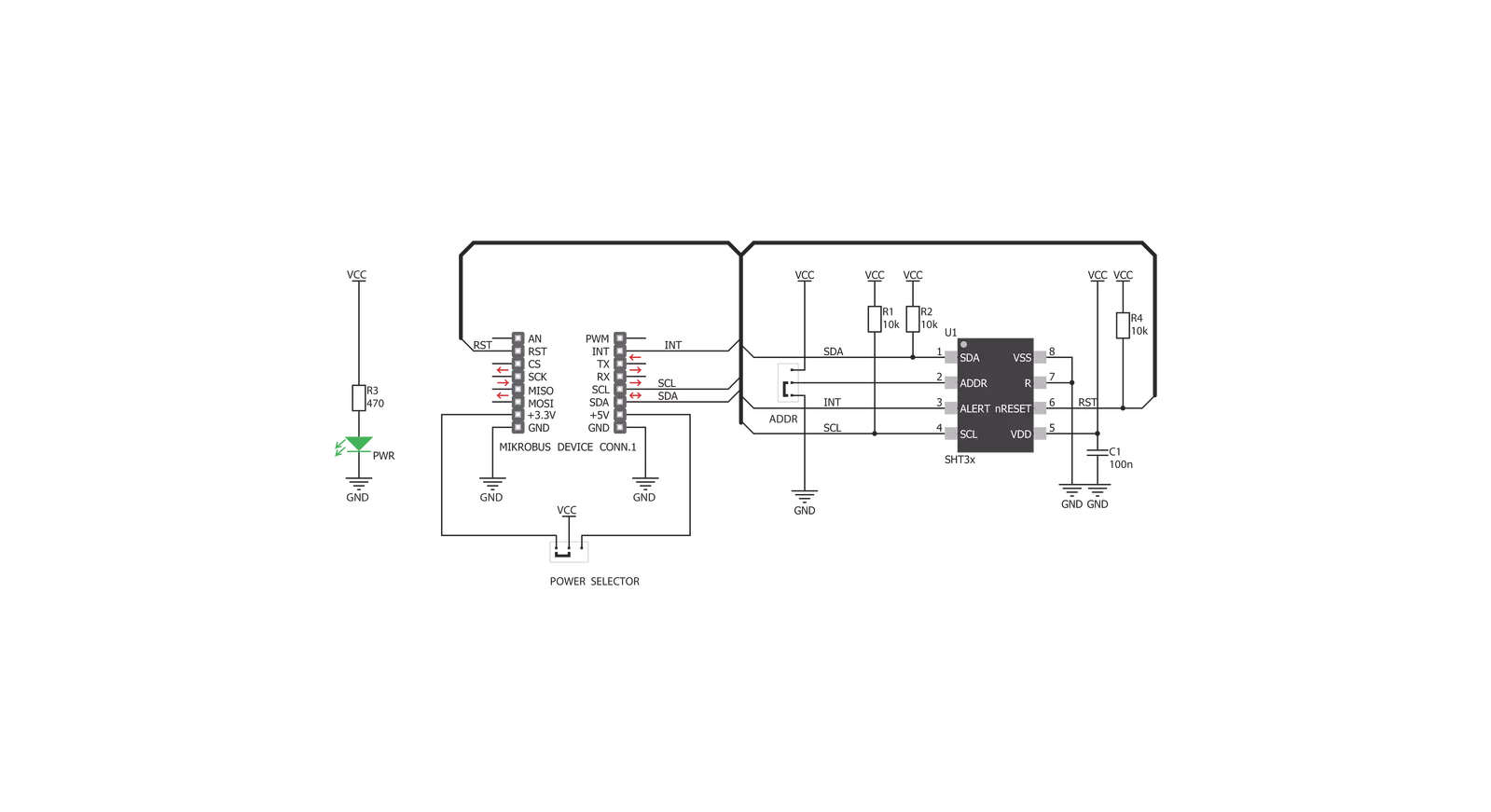 SHT Click Schematic schematic