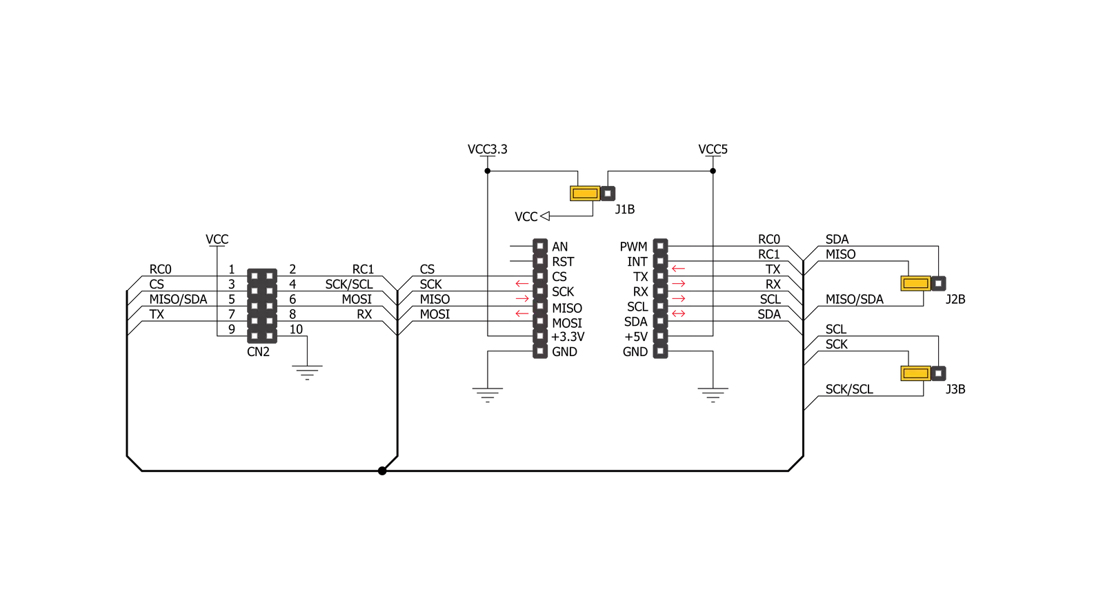 Adapter Click Schematic schematic