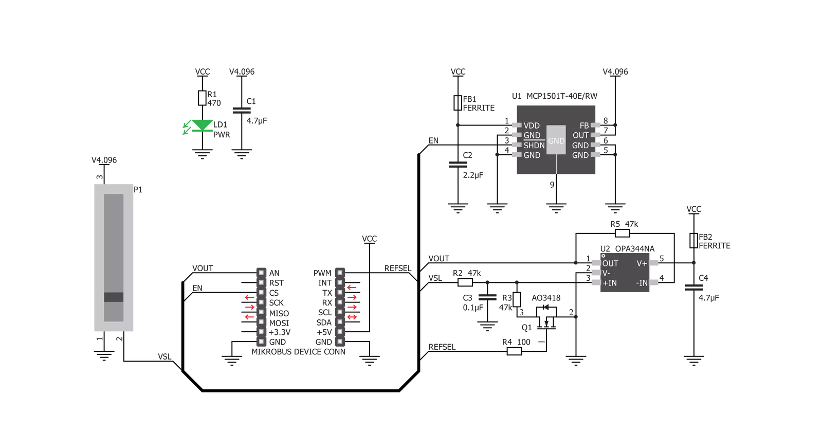 Slider 2 Click Schematic schematic