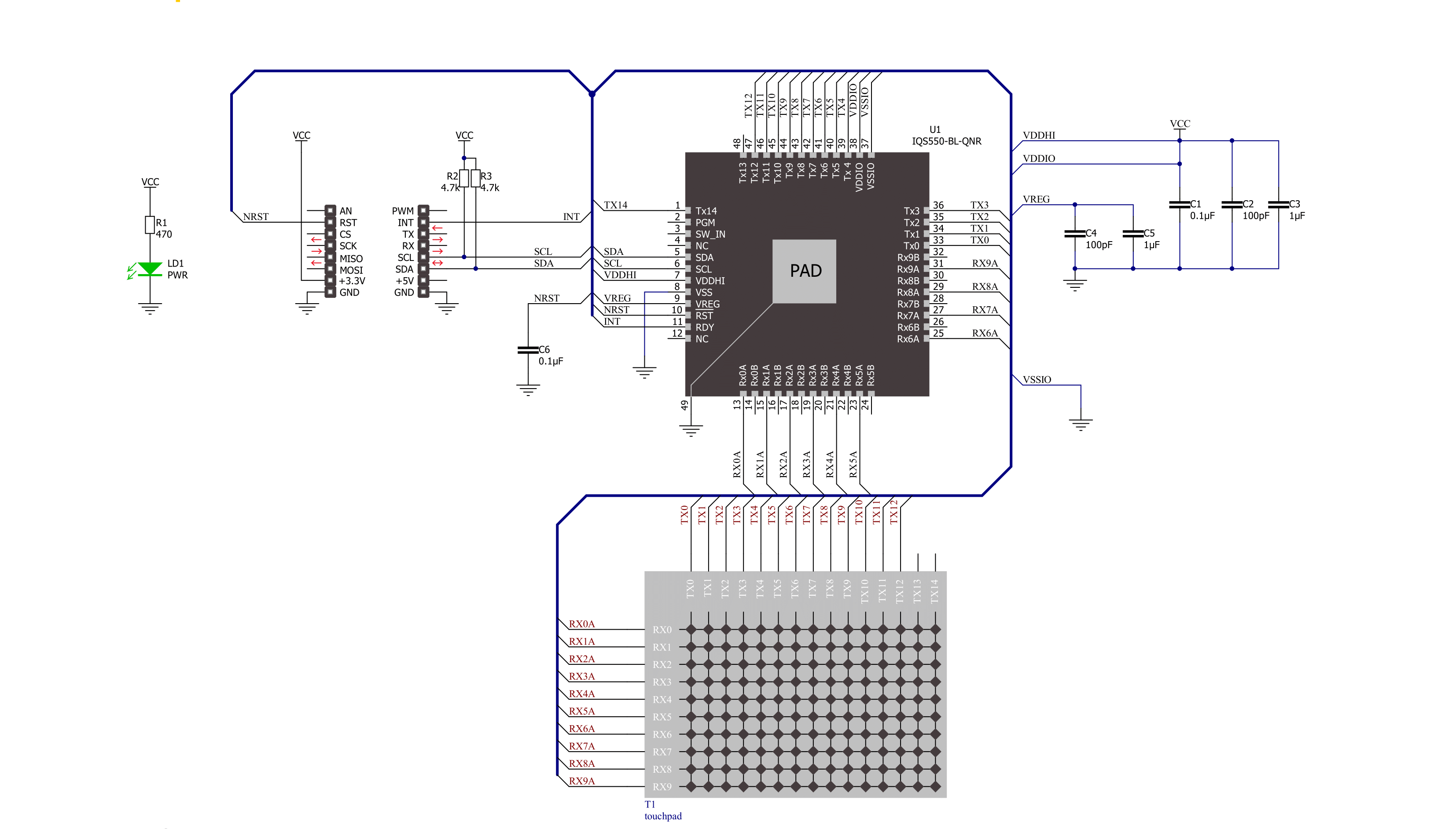 Touchpad 5 Click Schematic schematic