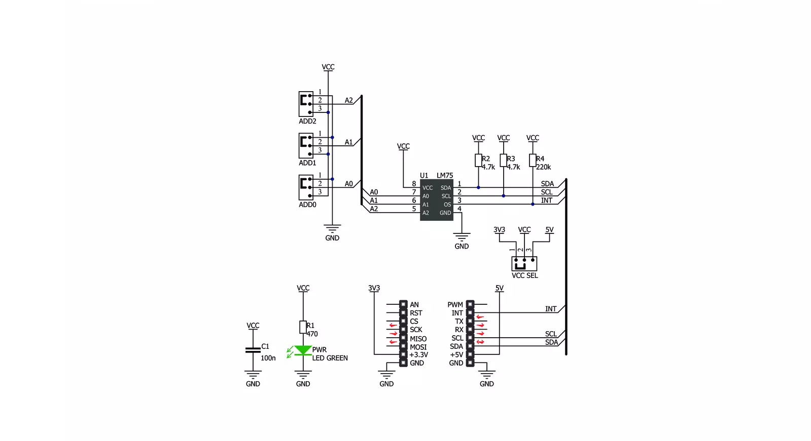 Thermo 4 Click Schematic schematic