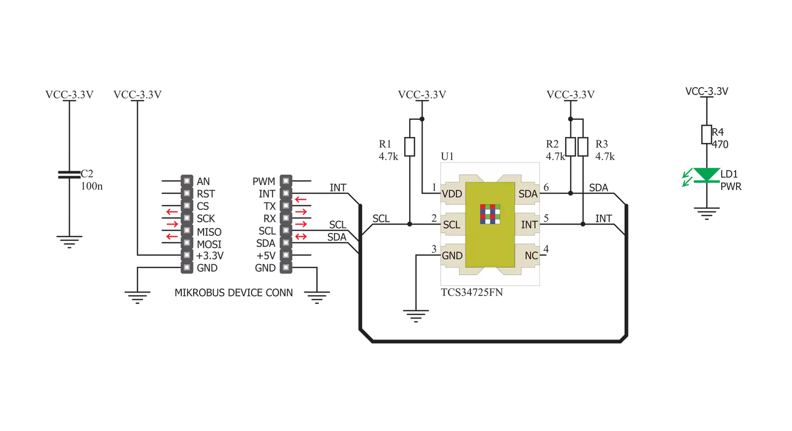 Color 7 Click Schematic schematic