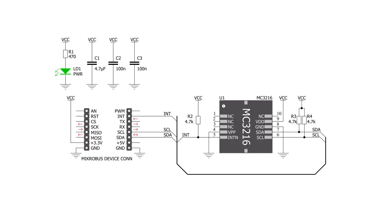 Accel 12 Click Schematic schematic