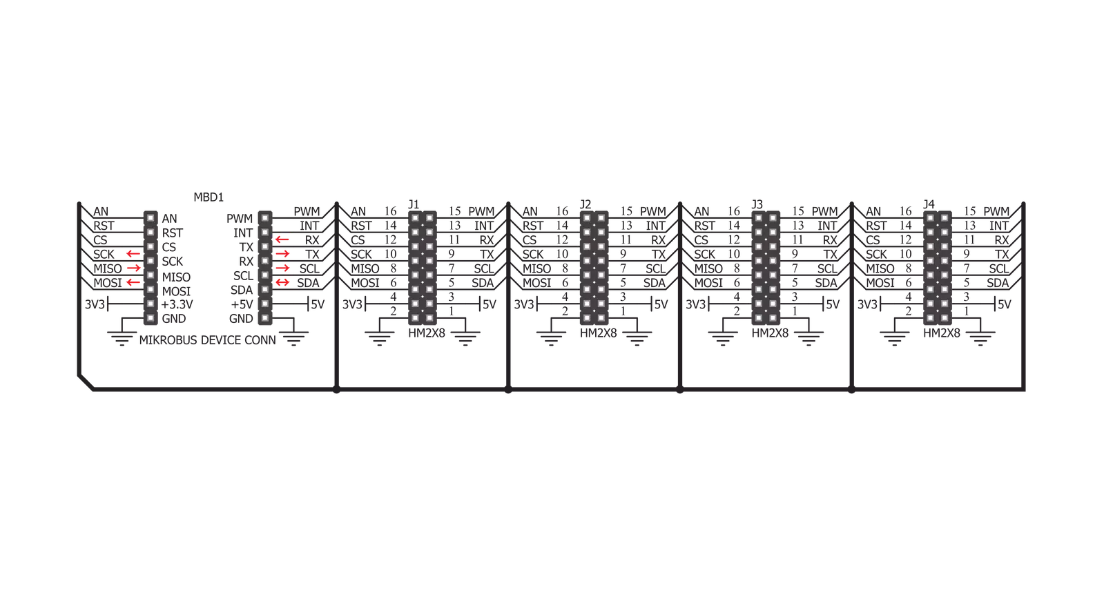 Shuttle Click Schematic schematic