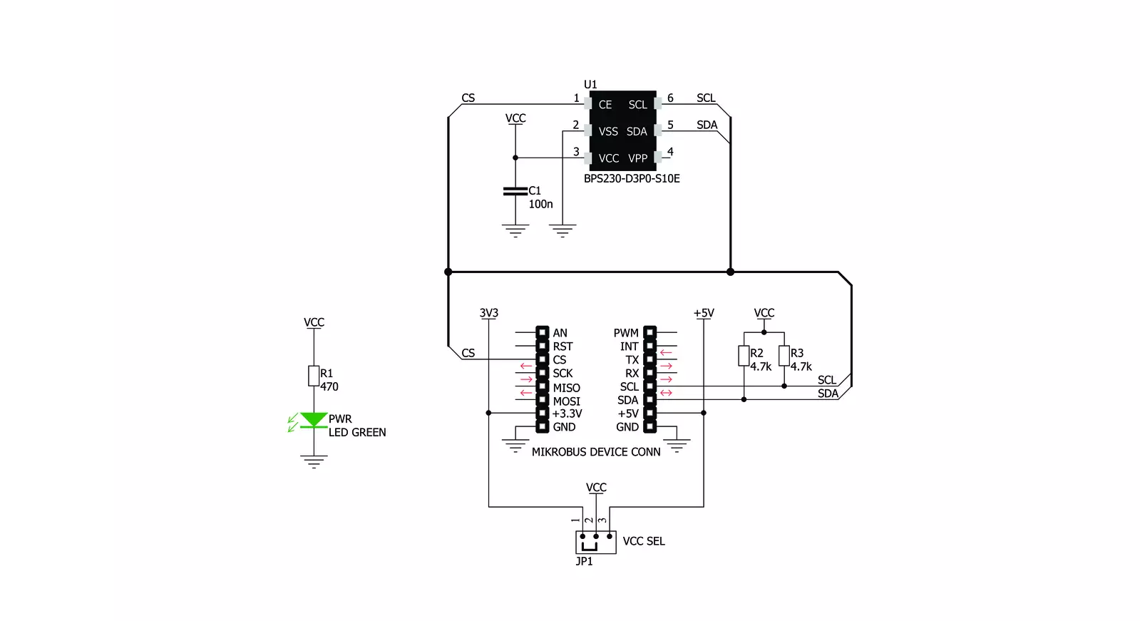 Temp&Hum 10 Click Schematic schematic