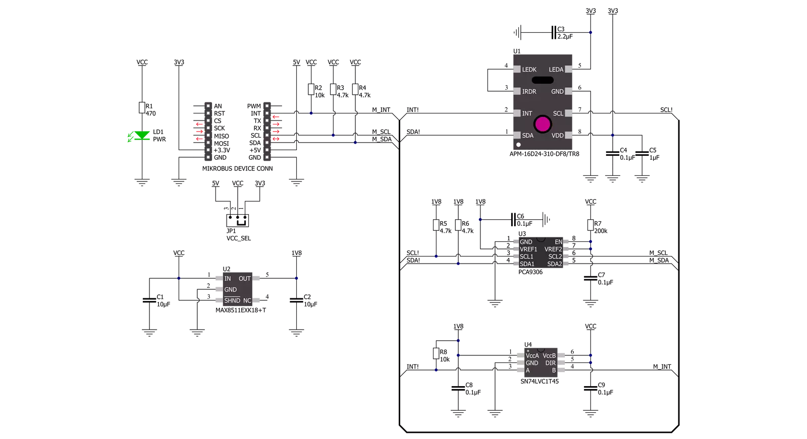 Ambient 19 Click Schematic schematic