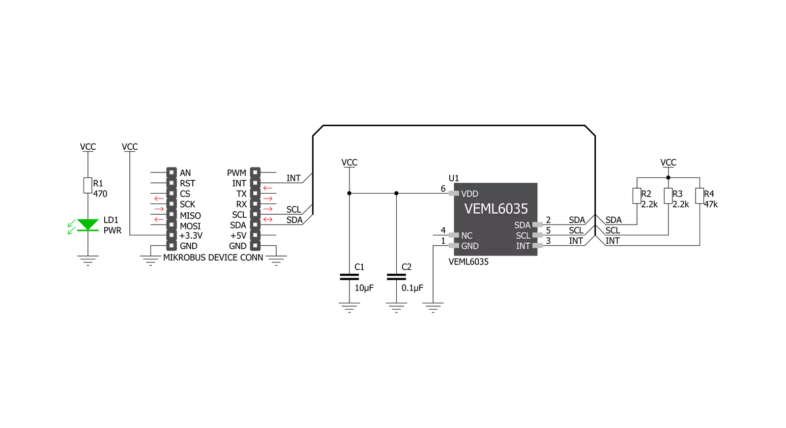 Ambient 11 Click Schematic schematic