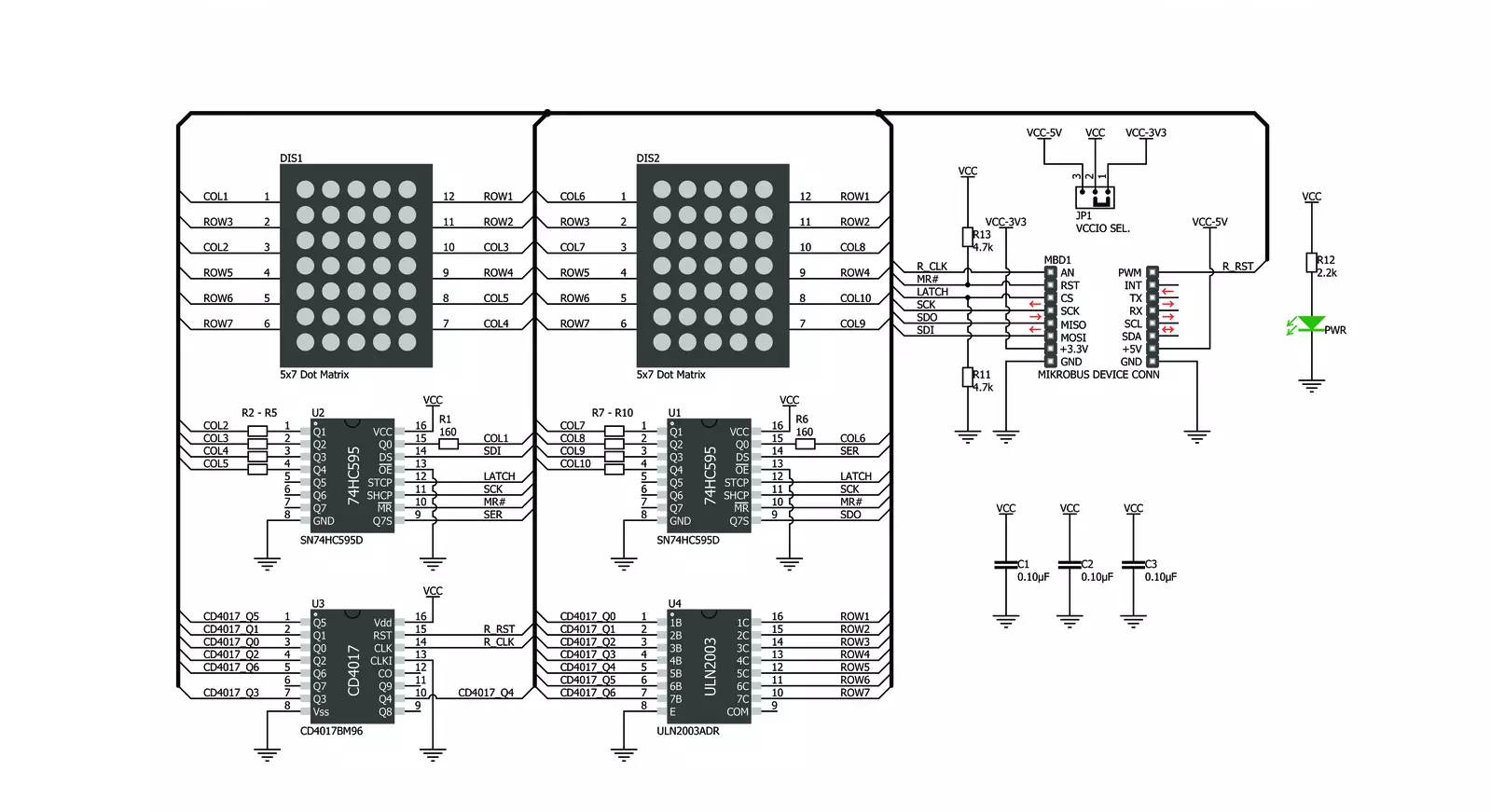 7x10 Y Click Schematic schematic