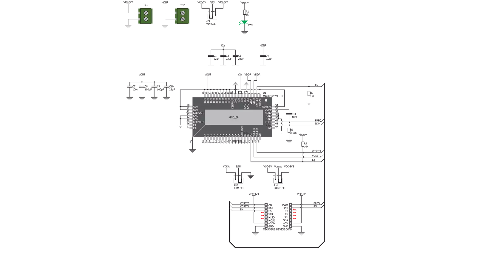 Buck 2 Click Schematic schematic