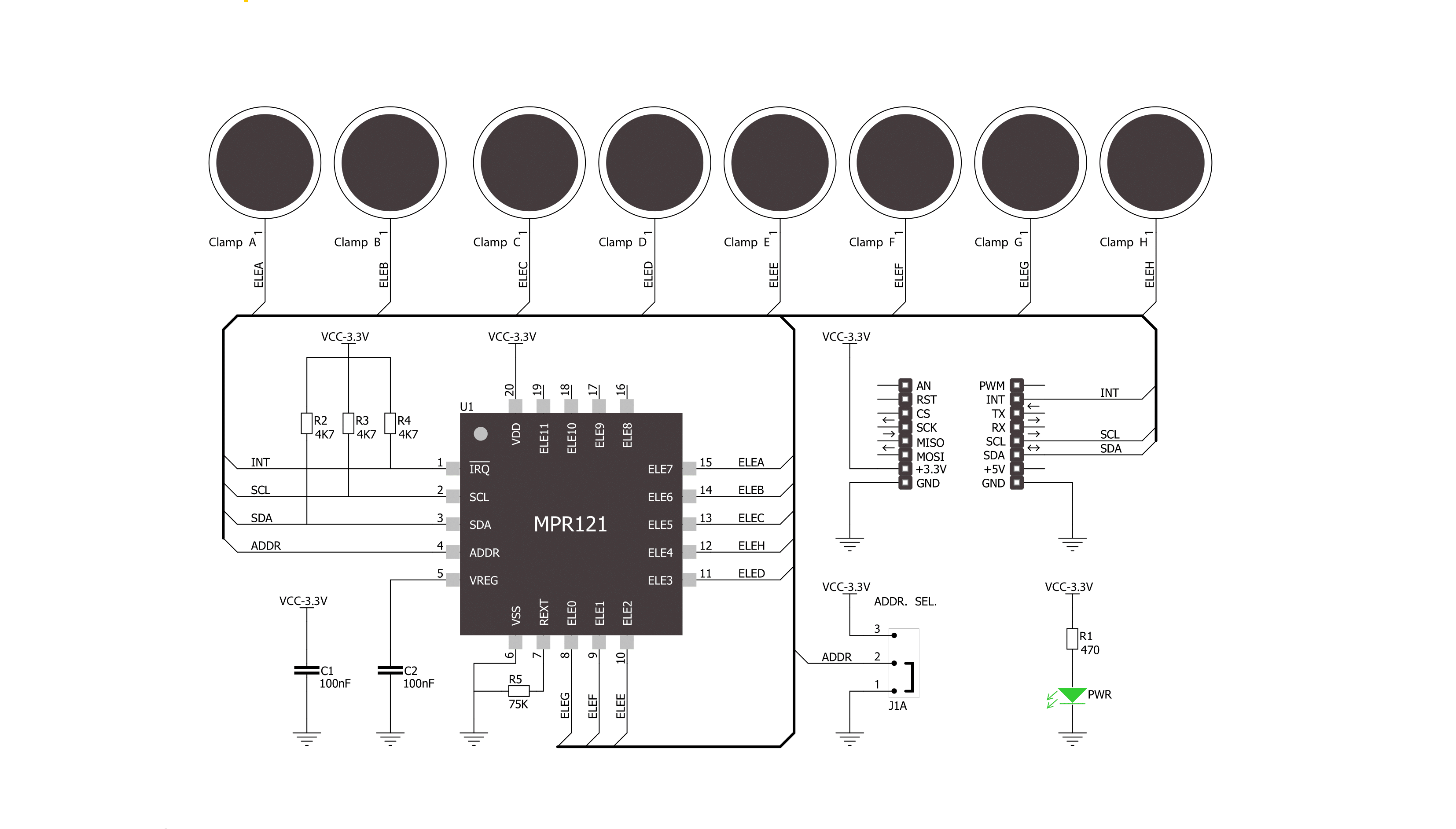 TouchClamp Click Schematic schematic