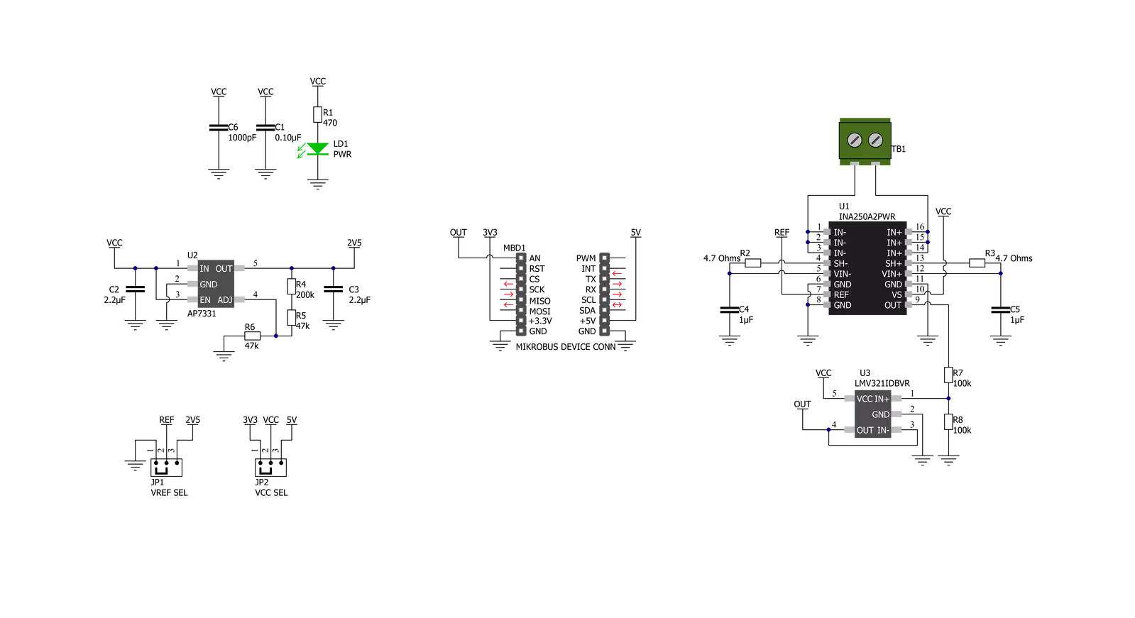 Current 4 Click Schematic schematic