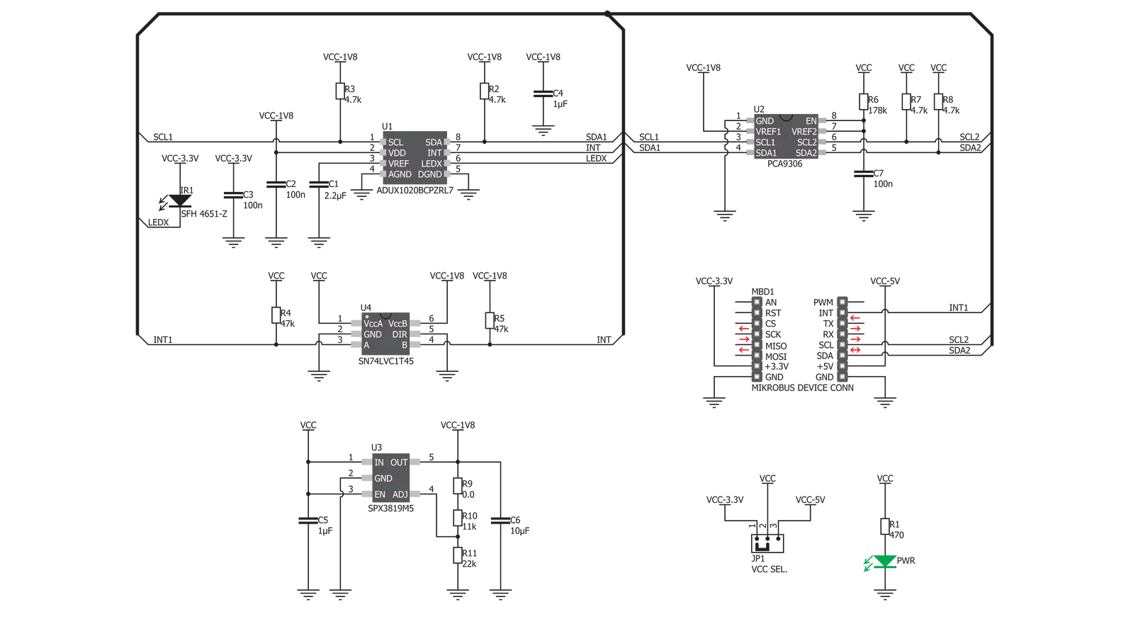 Proximity 6 Click Schematic schematic