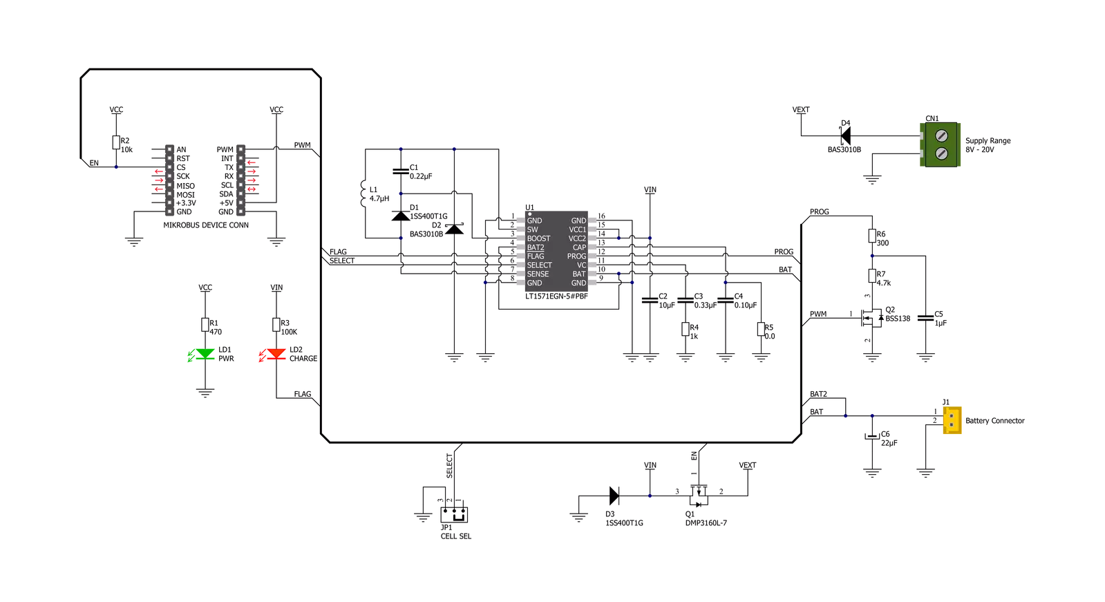 Charger 16 Click Schematic schematic