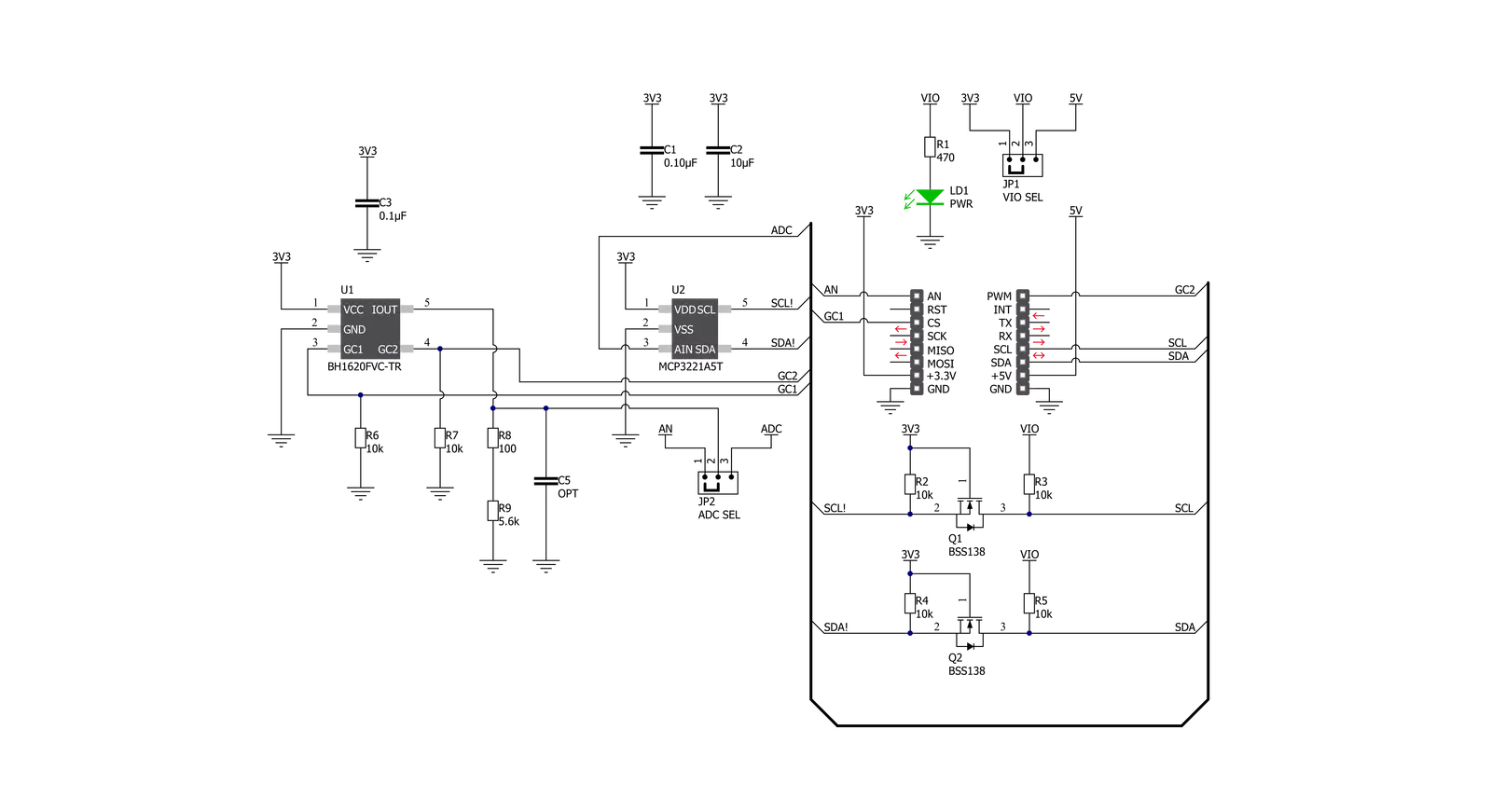 Ambient 12 Click Schematic schematic