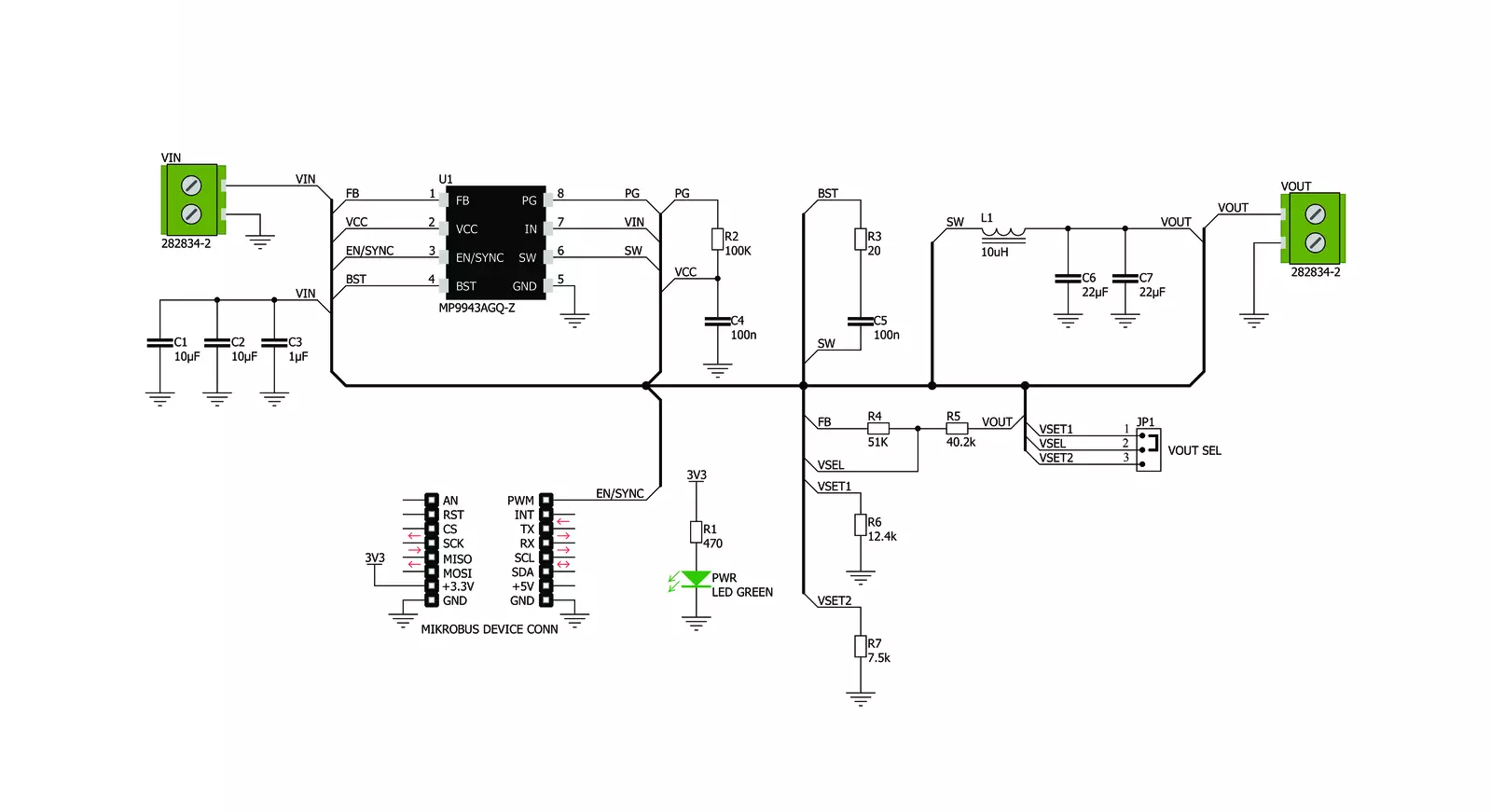 Buck 9 Click Schematic schematic