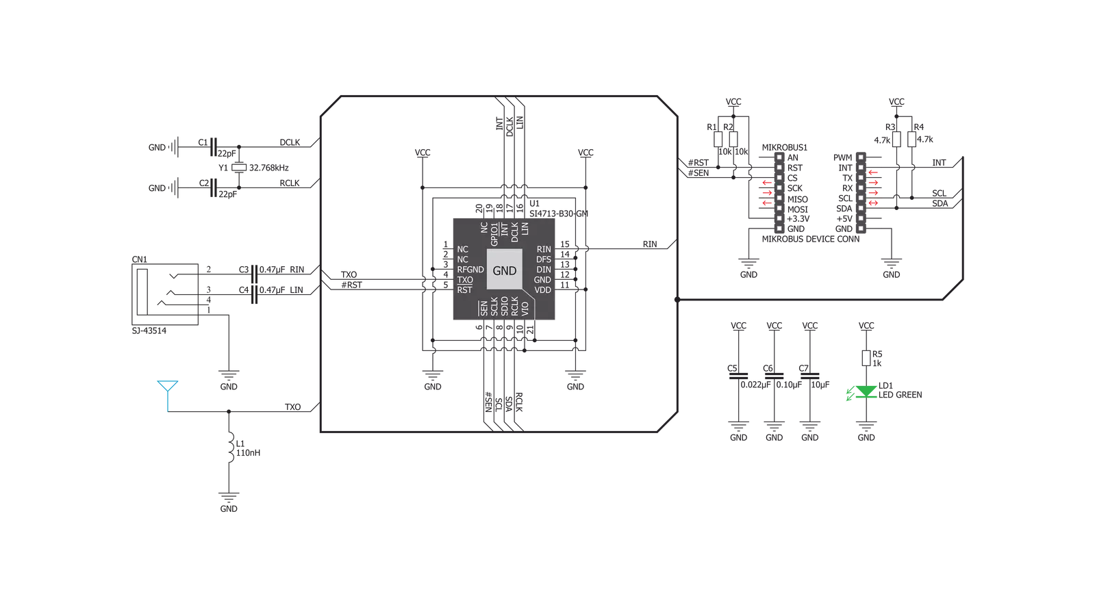 RadioStation Click Schematic schematic