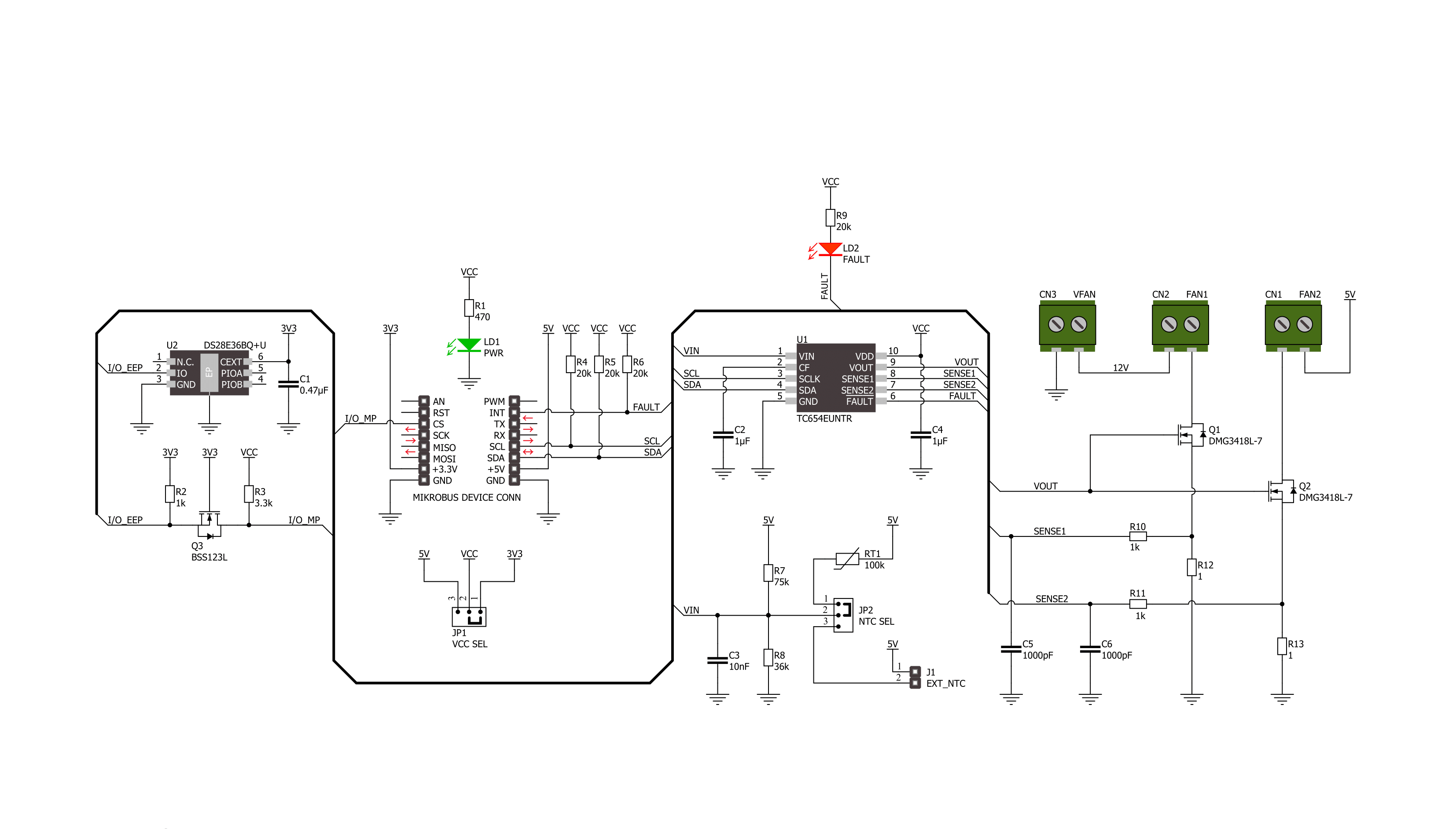 Fan 5 Click Schematic schematic