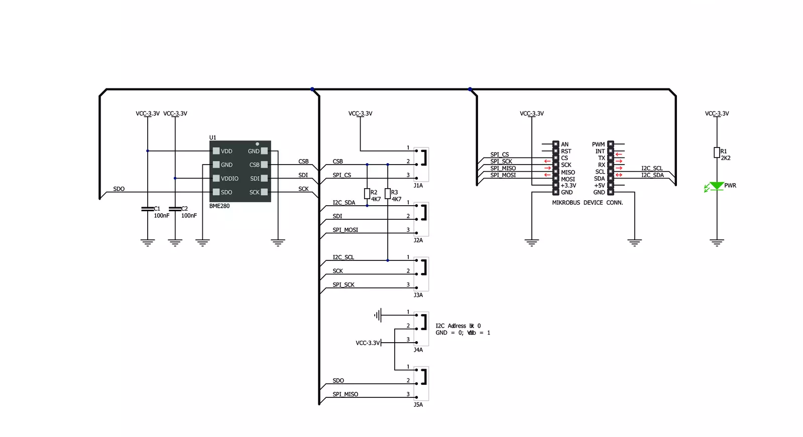 Weather Click Schematic schematic