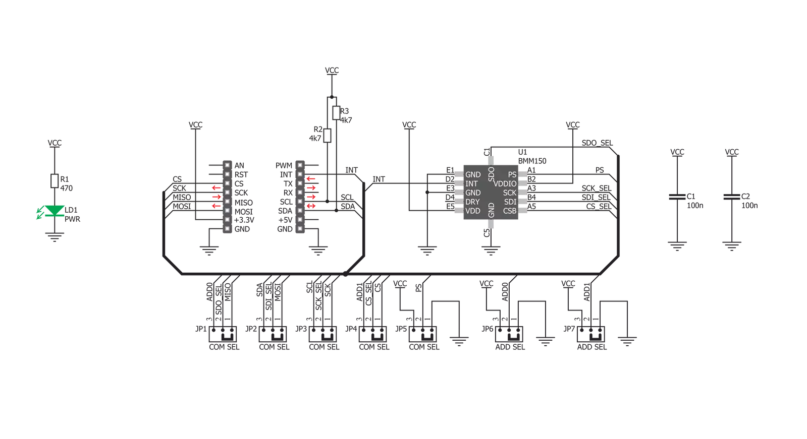 GeoMagnetic Click Schematic schematic