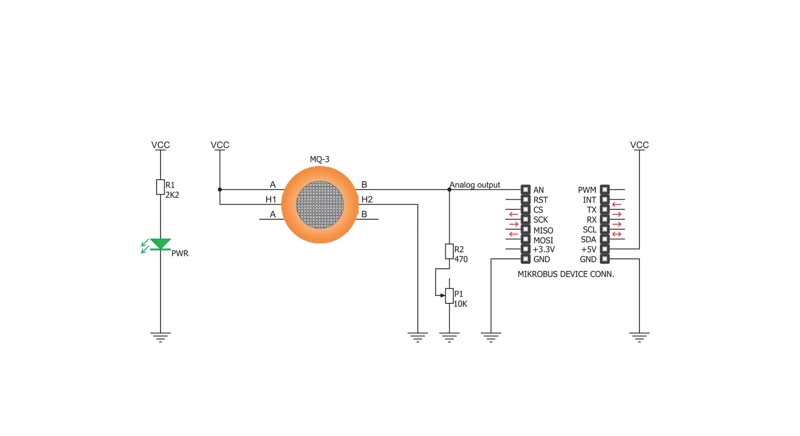 Alcohol Click Schematic schematic