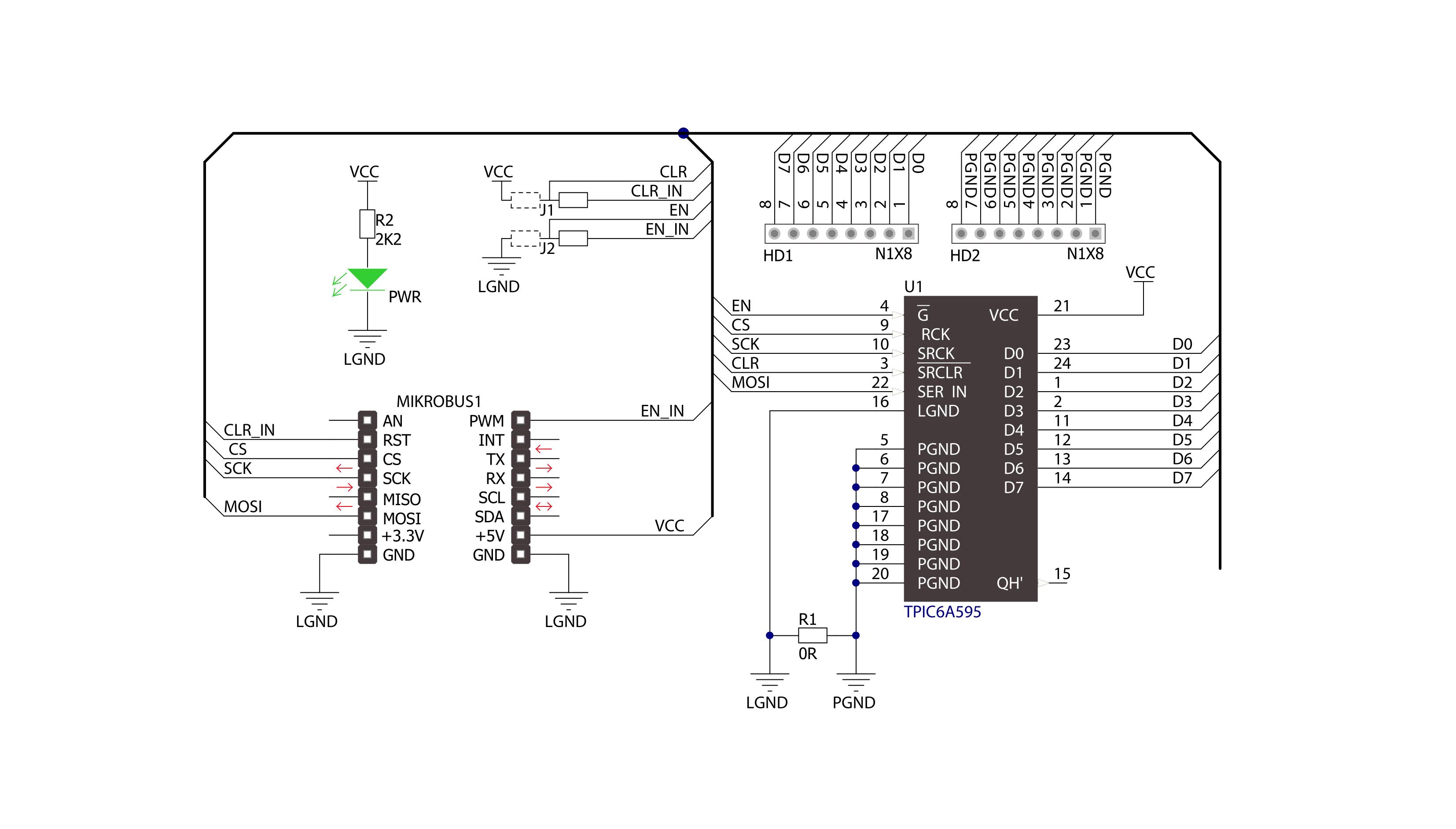 EXPAND 4 Click Schematic schematic