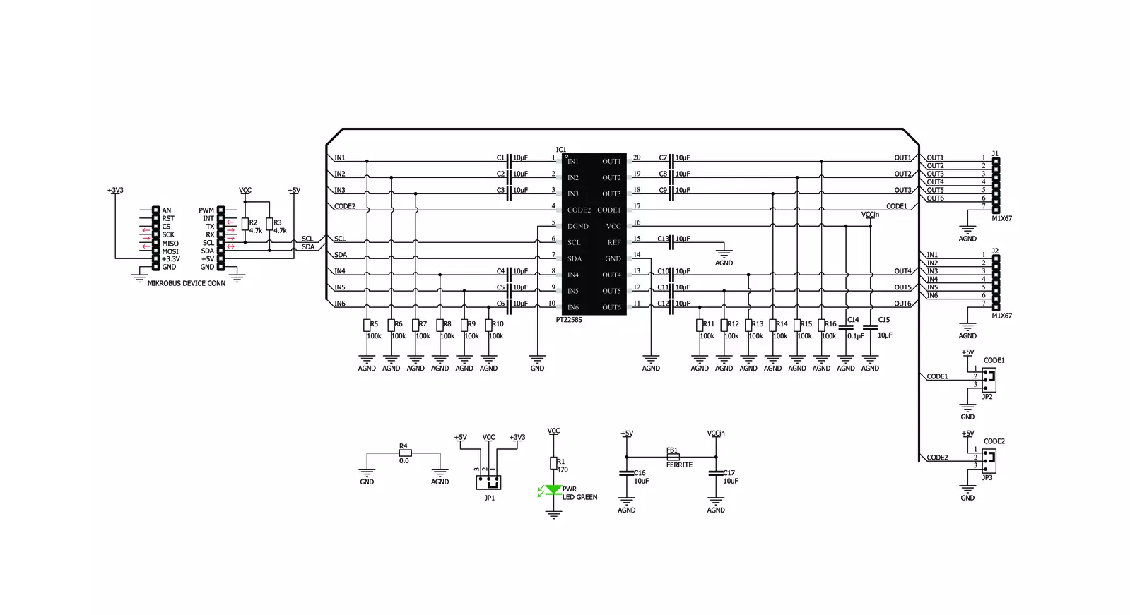 EVC Click Schematic schematic