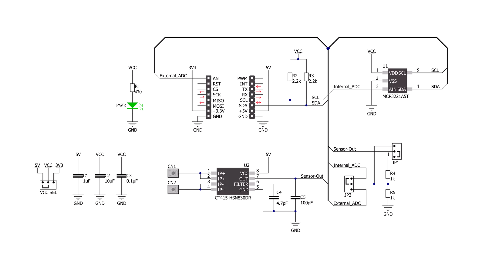 Current 9 Click Schematic schematic