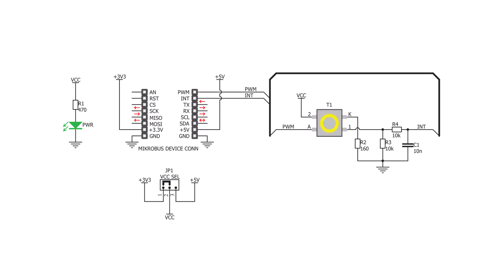 Button Y Click Schematic schematic