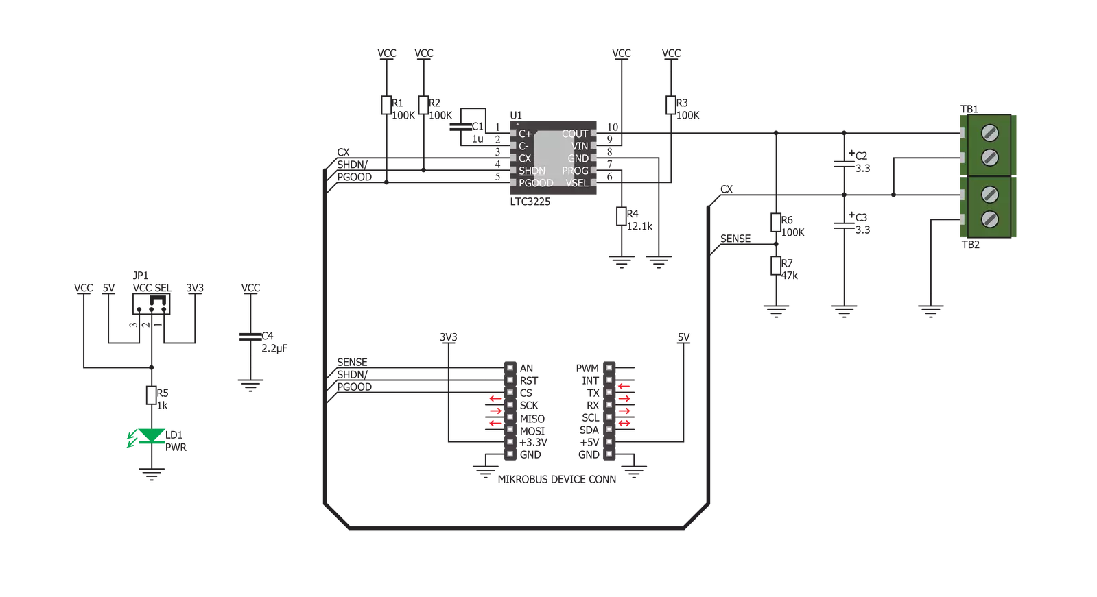 UPS Click Schematic schematic