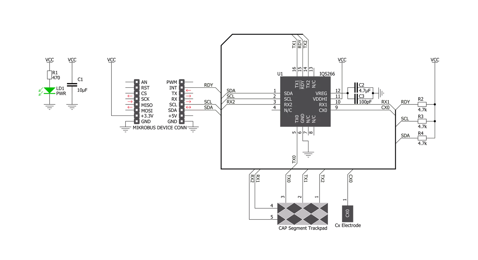 SwipeSwitch Click Schematic schematic