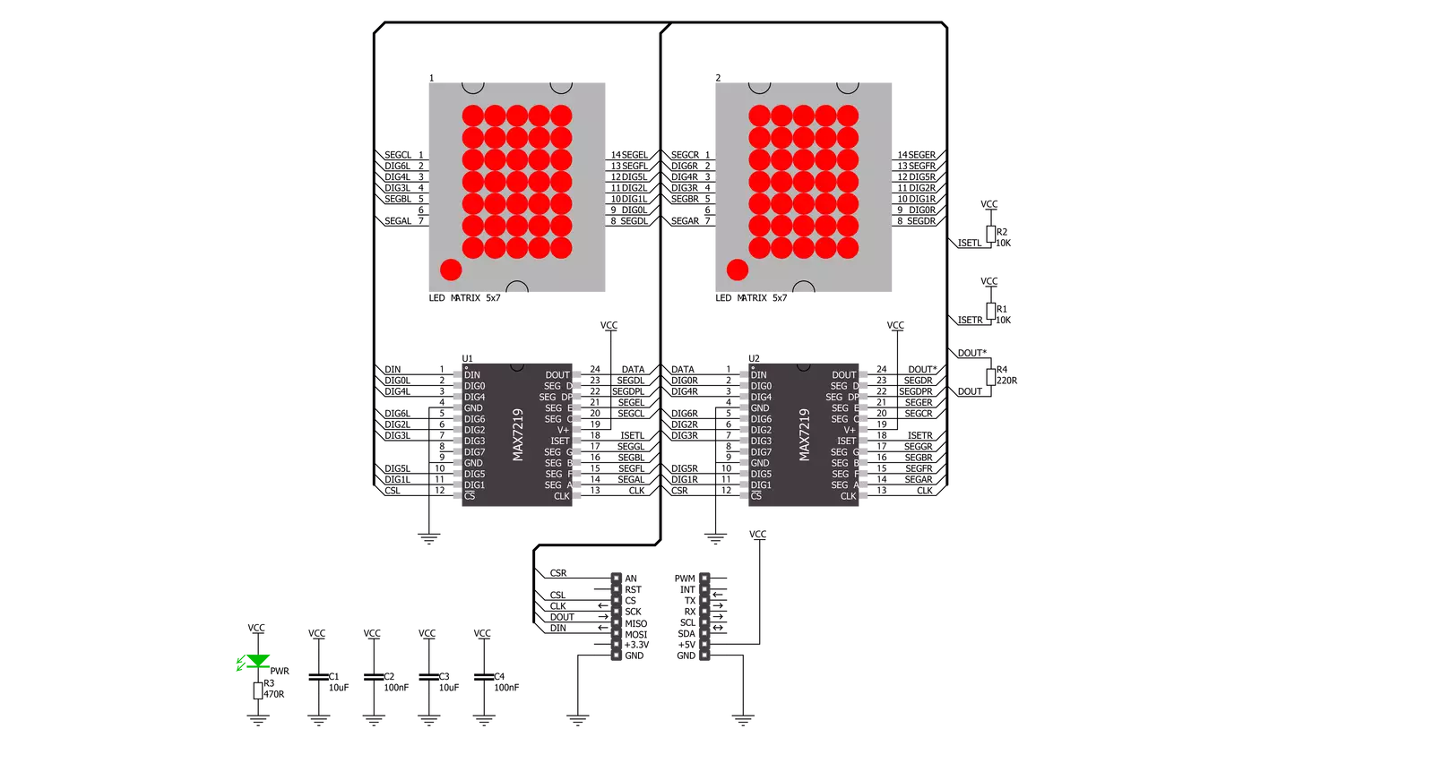 Matrix R Click Schematic schematic