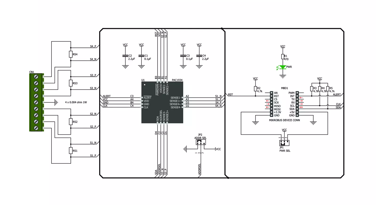 PAC1934 Click Schematic schematic